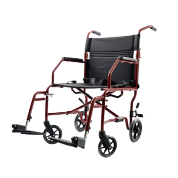 Acier en aluminium de fauteuil roulant manuel pliable avec la couleur multi